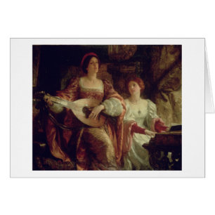 The Duet (oil on canvas)
