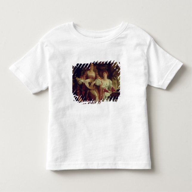 The Duet (oil on canvas) Toddler T-Shirt (Front)