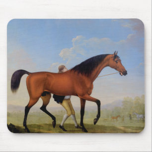 The Duke of Ancaster’s Bay Stallion Mouse Pad