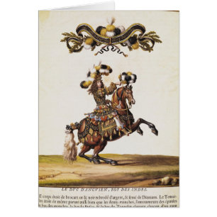 The Duke of Enghien as the King of the Indians