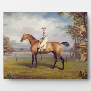 The Duke of Hamilton's Disguise with Jockey Up (oi Plaque