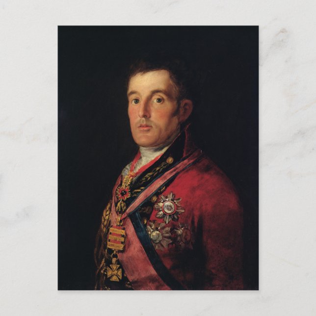 The Duke of Wellington  1812-14 Postcard (Front)