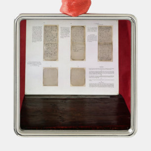 The Duke of Wellington's battle orders Metal Tree Decoration