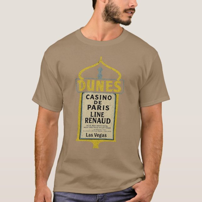 The Dunes Hotel Sign (2) T-Shirt (Front)
