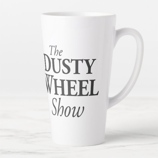 The Dusty Wheel: The Wheel & Show Tall Mug (Right)