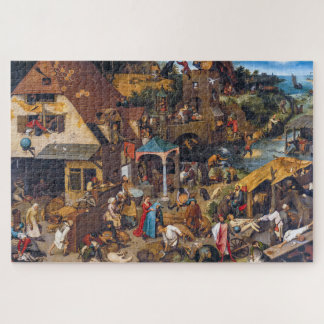 The Dutch Proverbs | Pieter Bruegel the Elder | Jigsaw Puzzle