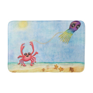 The E-Sea Life Bath Mat