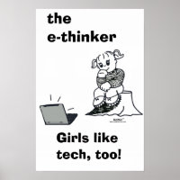 THE E-THINKER Poster