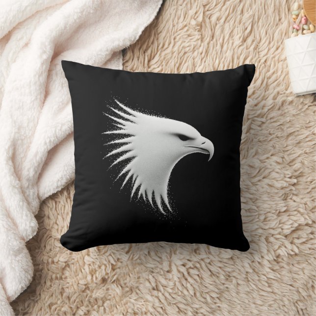 The Eagle - Abstract Wall Art Cushion (Blanket)
