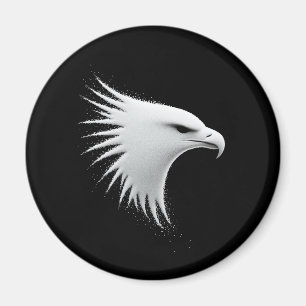 The Eagle - Abstract Wall Art Magnet