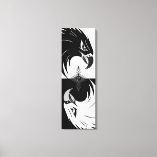 The "Eagle Eye" Stretched Canvas Print 