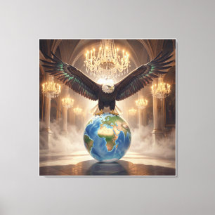 The Eagle Has Landed IV Canvas Print