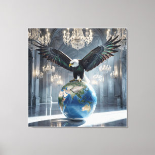 The Eagle Has Landed VI Canvas Print