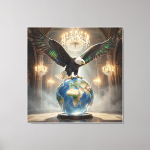 The Eagle Has Landed VIII Canvas Print