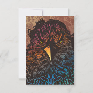 The Eagle Sees Its Prey RSVP Card