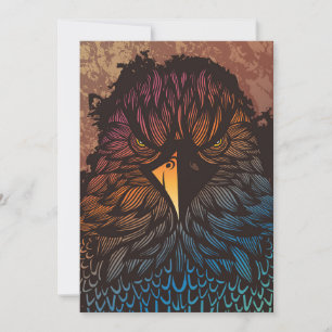 The Eagle Sees Its Prey Thank You Card