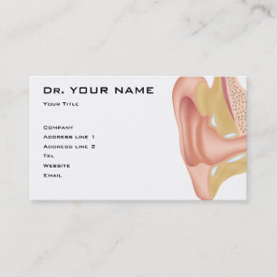 The Ear doctor Business Card