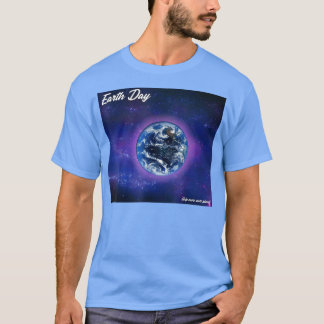 The Earth and the Night Sky  T-Shirt