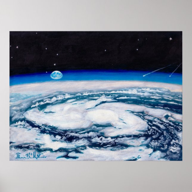 The Earth From a Spinning Height: Poster (Front)