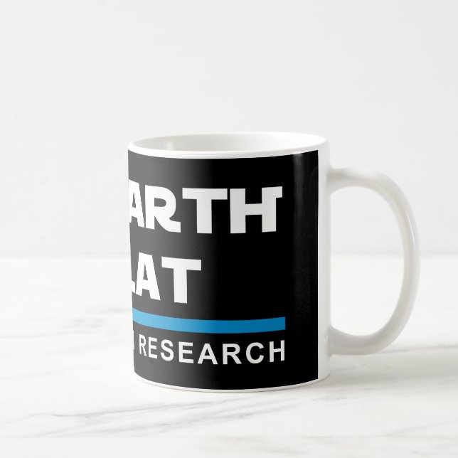 THE EARTH IS FLAT Coffee Mug (Right)