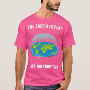 The Earth is Flat Didnt you know that 5 T-Shirt