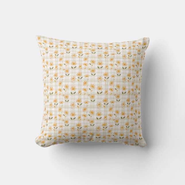 The Earth Laughs In Flowers Cushion (Front)