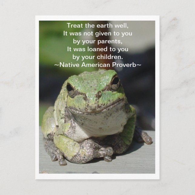 The Earth Postcard (Front)