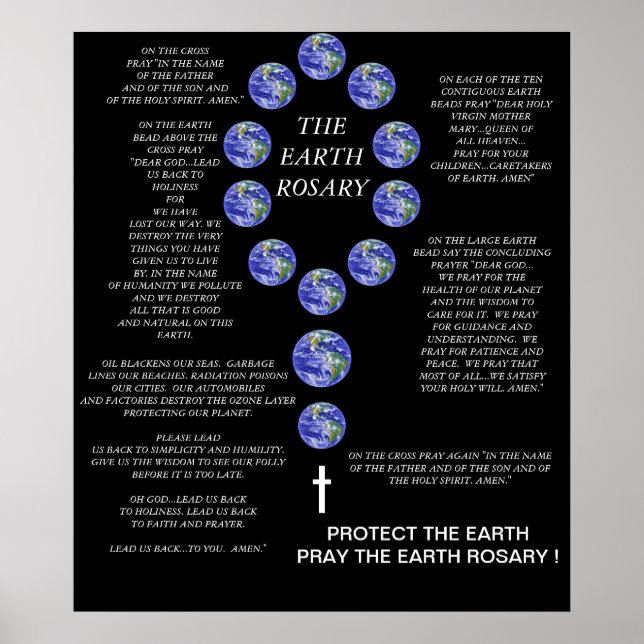 THE EARTH ROSARY POSTER (Front)