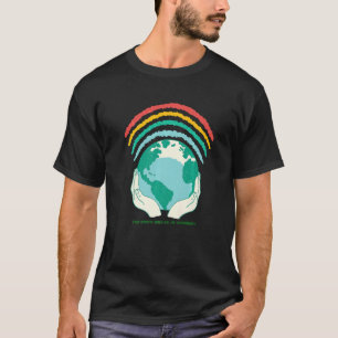 The Earth Smiles In Rainbows   T-Shirt