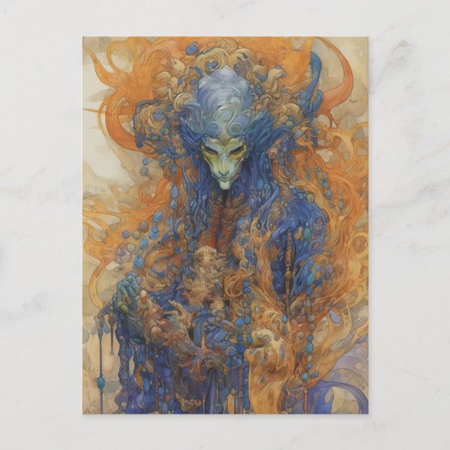 The Earth Spirit from Beyond Postcard (Front)