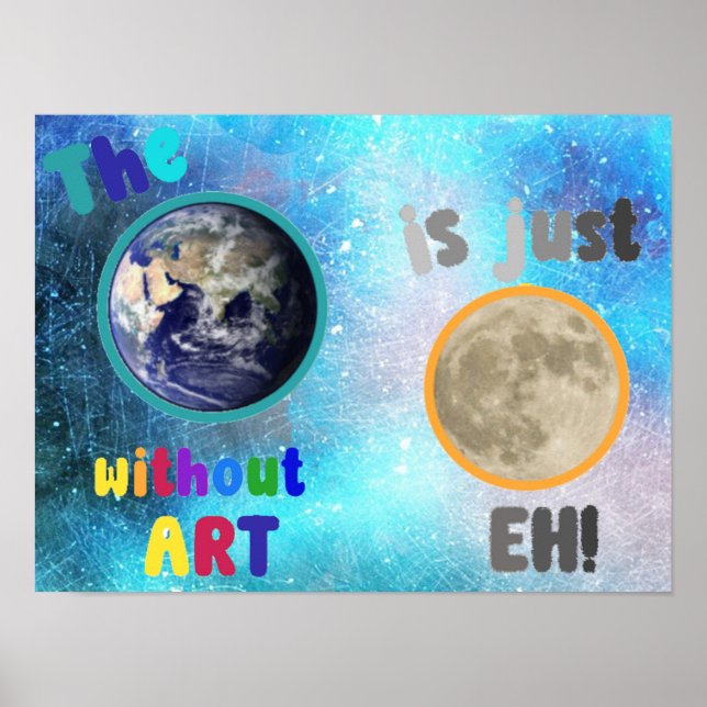 The Earth without Art, Poster (Front)