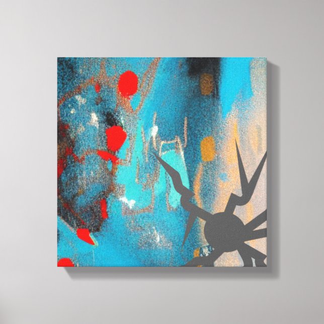 The Earthquake Canvas Print (Front)