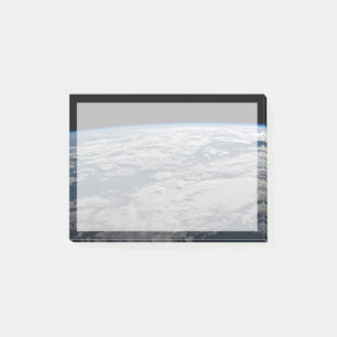 The Earth's Limb Above A Cloudy Western Australia. Post-it Notes