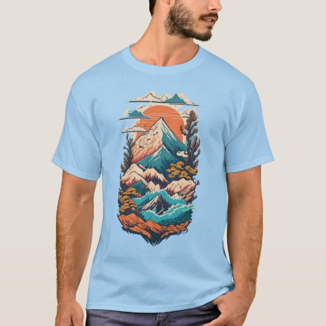 The Earthy Tones T-Shirt (Front)