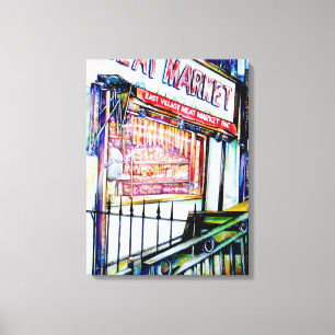 The East Village's Garden of Wisdom Canvas Print