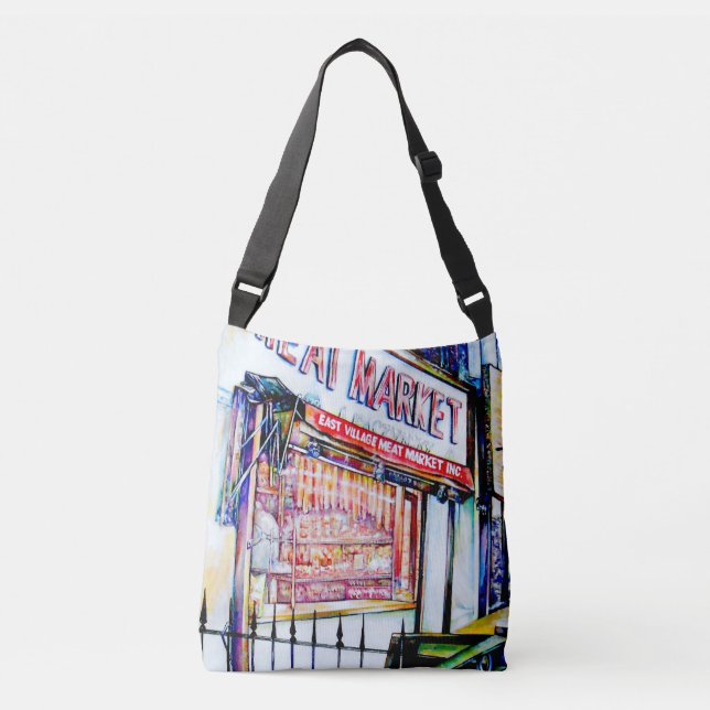 The East Village's Garden of Wisdom Crossbody Bag (Front)