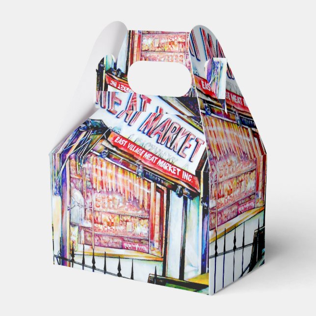 The East Village's Garden of Wisdom Favour Box (Front Side)