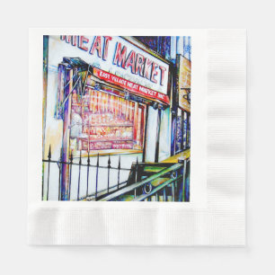 The East Village's Garden of Wisdom Napkin