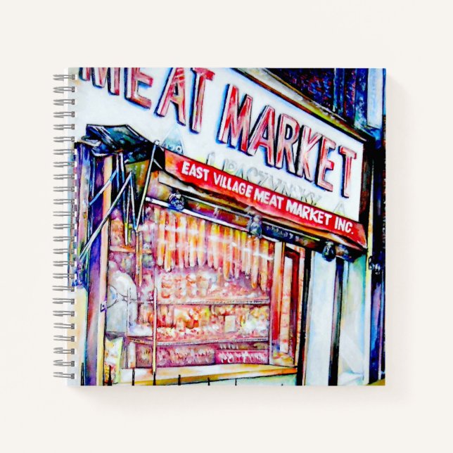 The East Village's Garden of Wisdom Notebook (Front)