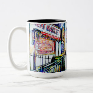 The East Village's Garden of Wisdom Two-Tone Coffee Mug