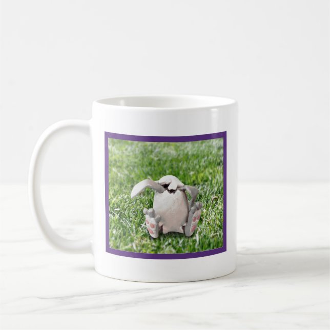 The Easter Bunny Is A Comin'! Coffee Mug (Left)