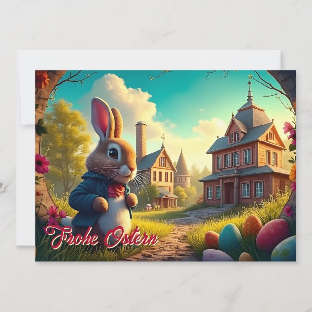 The Easter Bunny on a Secret Mission (Front)