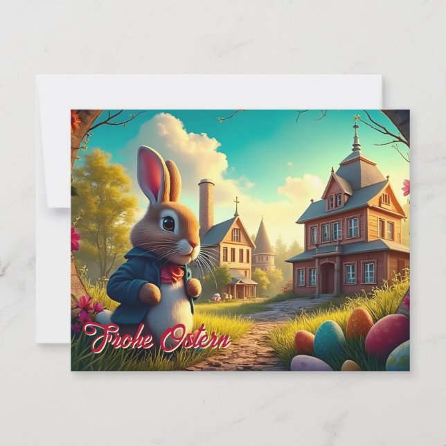 The Easter Bunny on a Secret Mission (Front)