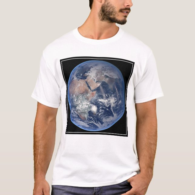 The Eastern Hemisphere On Planet Earth. T-Shirt (Front)