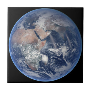 The Eastern Hemisphere On Planet Earth. Tile