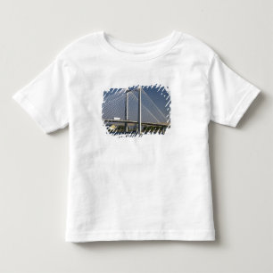 The Ed Hendler Bridge spans the Columbia River Toddler T-Shirt