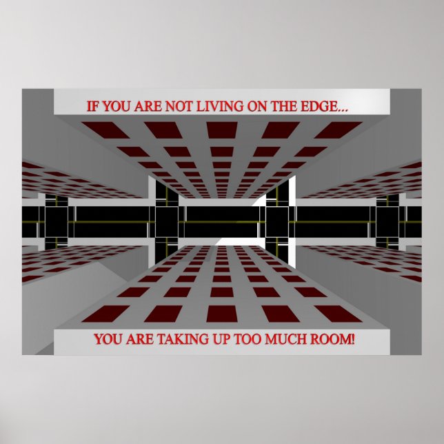 The Edge (print) Poster (Front)