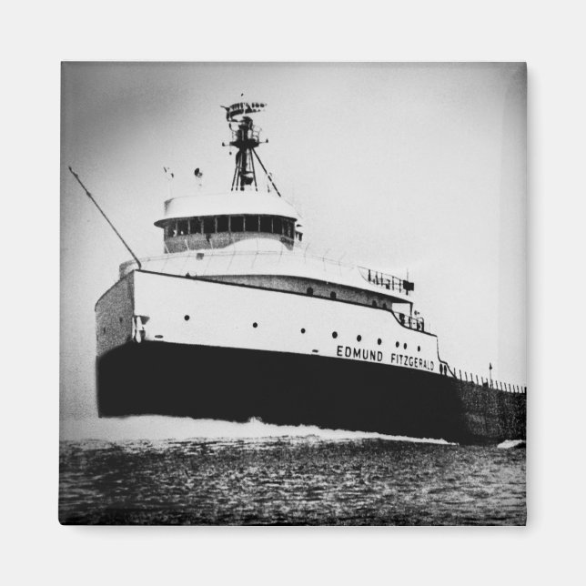 The Edmund Fitzgerald Magnet (Front)