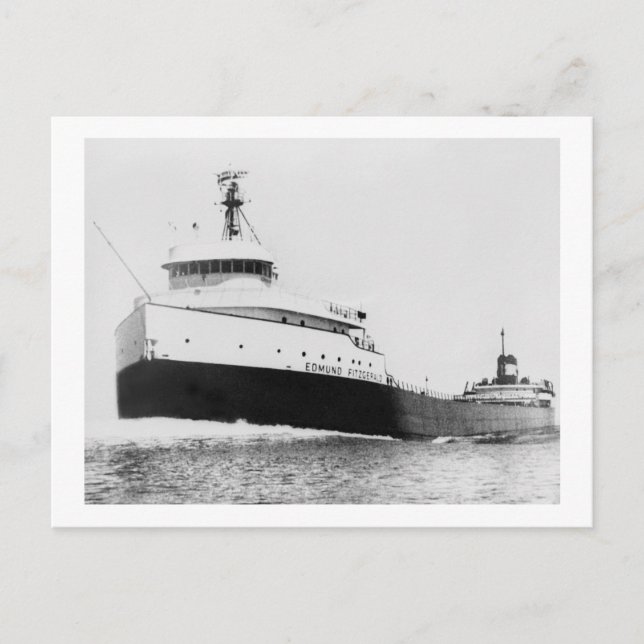 The Edmund Fitzgerald Postcard (Front)