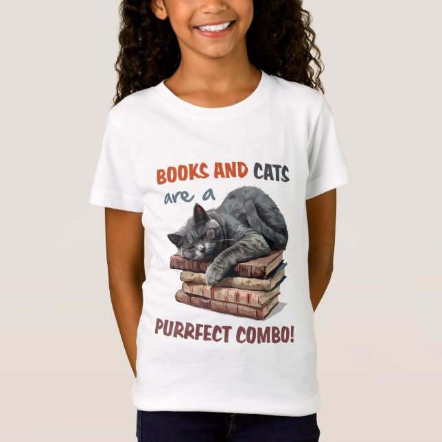 The Educated Cat T-Shirt (Front)